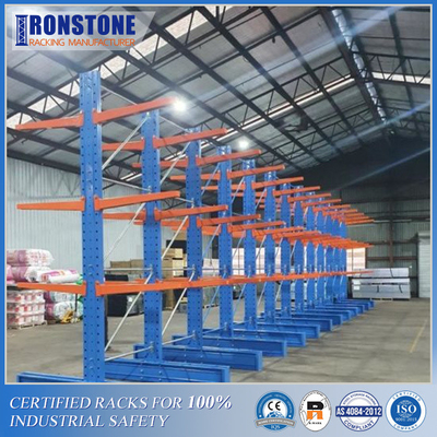 Quality  Industrial Customized Anti-Rust Cantilever Racking System For Storing  Bulky Materials factory