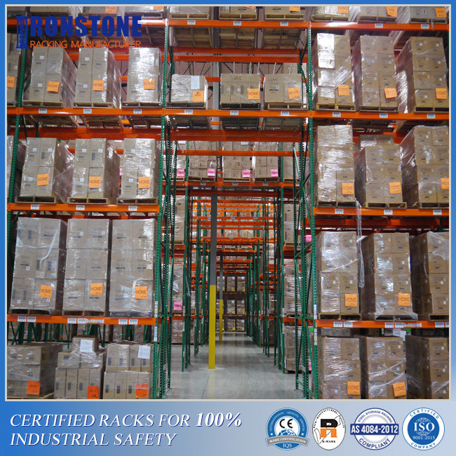 Cleanable Pallet Racking Easy To Install Regular Selective Pallet Racks For Palletized Products ...