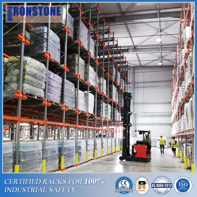 ODM Motorized Storage Metal Pallet Shuttle Racking For Increases System ...