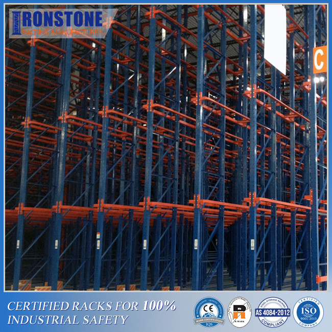 High Rack Storage Proman Specially Designed Drive-in Storage Steel Rack for High Turnover Products