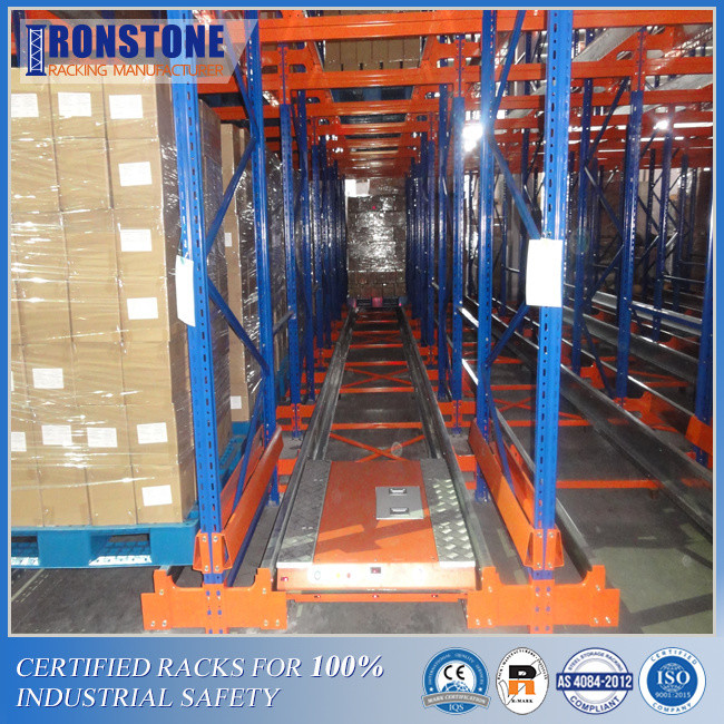 Convenient Operate Smart Radio Shuttle Runner Racking for Warehouse ...