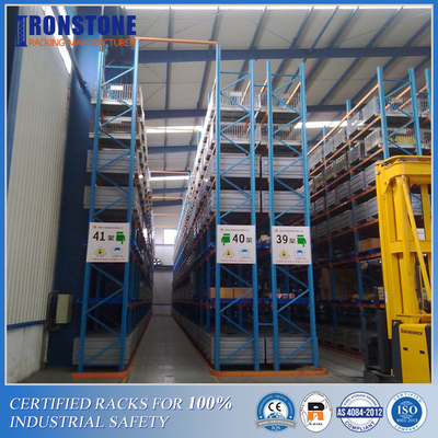 Powder Coating Comprehensive VNA Pallet Rack With High Load Capacity