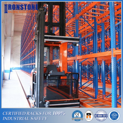 Powder Coating Comprehensive VNA Pallet Rack With High Load Capacity