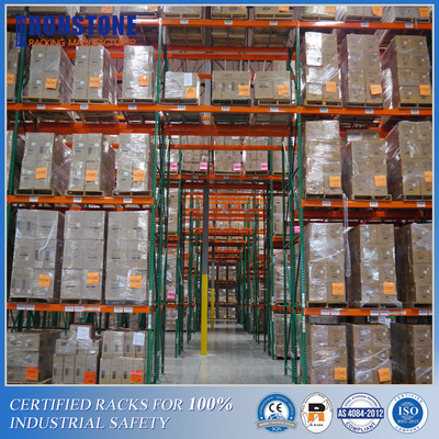 Easy To Install Regular Selective Pallet Racks For Palletized Products Storage