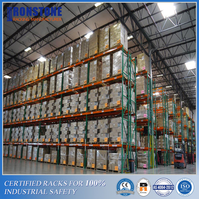 Customized Industrial Warehouse Selective Steel Storage Pallet Rack System