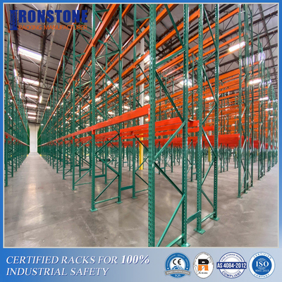 Compatible Cost-Effective Teardrop Pallet Racking System