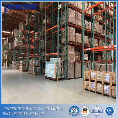 Compatible Cost-Effective Teardrop Pallet Racking System