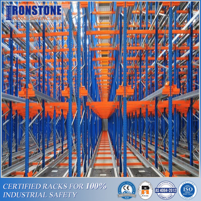 Smart Warehouse Pallet Radio Shuttle Racking System With Easily Managed