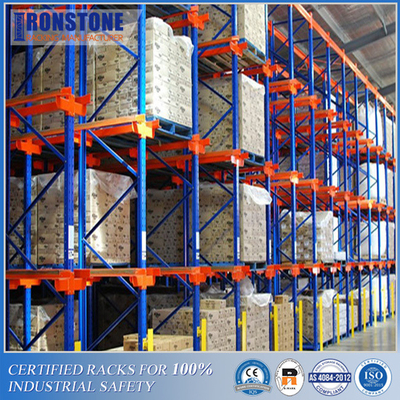Convenient And Simple Warehouse FIFO High Density Drive In Pallet Racking System