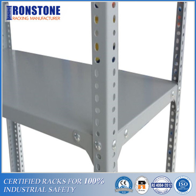 Versatile And Durable Slotted Angle Shelving Racking Corrosion Preventive