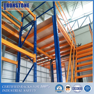 Multi Tier Rack Supported Mezzanine Floor Racking System