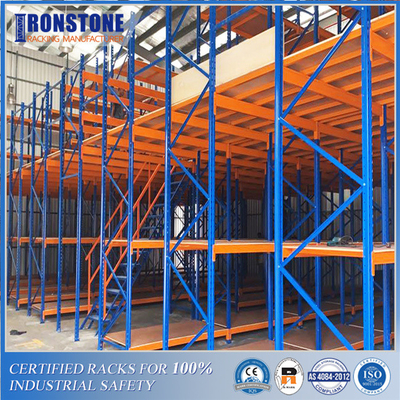 Multi Tier Rack Supported Mezzanine Floor Racking System