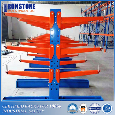 Warehouse Metal Anti Corrosion Cantilever Rack for Outdoor Or Indoor