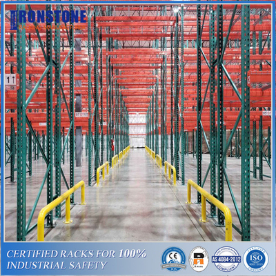 Highly Selective Teardrop Pallet Racking System For High Turnover Rate