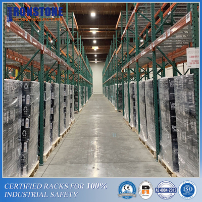 RMI-Certified American Standard Warehouse Teardrop Pallet Rack