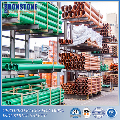 Anti-Corrosive Cantilever Rack for Heavy Duty Storage with Easy Assembly