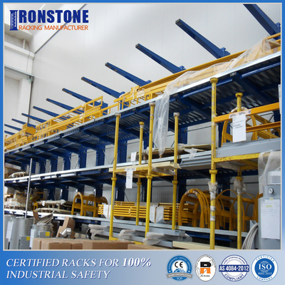 Scratch-Resistance Cantilever Storage Rack With Unlimited Horizontal Space