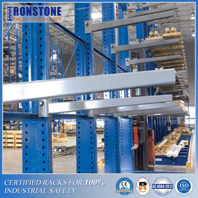 Industrial Customized Anti-Rust Cantilever Racking System For Storing  Bulky Materials