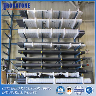 Galvanized Heavy Duty Cantilever Racks  For Warehouse Storage With  Fully Customizable
