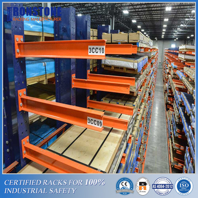 Heavy Duty Cold-Rolled Structural Steel  Cantilever Storage Rack With  Strong Versatility