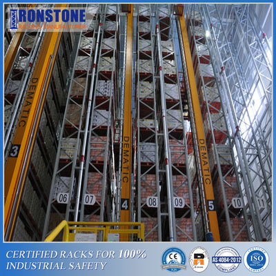 High-tech Manufacturing ASRS Pallet Rack System For Improved Stock Management