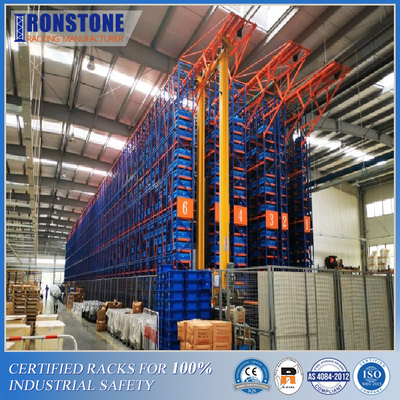 RMI Certificated Smart ASRS Racking System With Warehouse Inventory Software