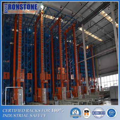 RMI Certificated Smart ASRS Racking System With Warehouse Inventory Software
