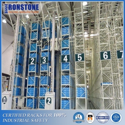 Customized Warehouse ASRS Metal Storage Rack For Efficient Inventory Management