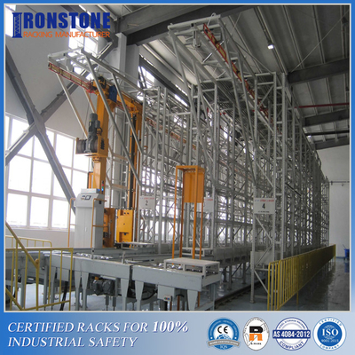 High-Efficiency Powder Coated ASRS Racking System For Logistics Center With Low Price