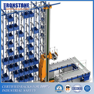 Smart Automatic Storage And Retrieval System Of Warehouse Racking Solution