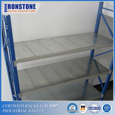 Solid Steel Panels Of Industrial Pallet Racking Storage Systems Accessories