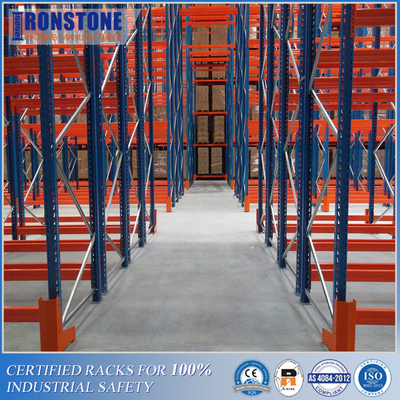 Durable Double Deep Pallet Racking For High Density Industrial  Storage