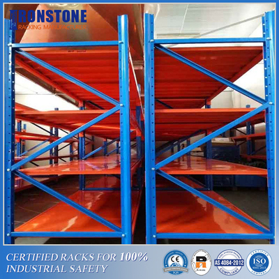 Powder Coated  Durable Structure Long Span Shelving With High Applicability