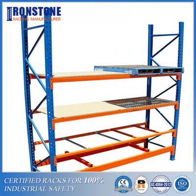 Powder Coated  Durable Structure Long Span Shelving With High Applicability