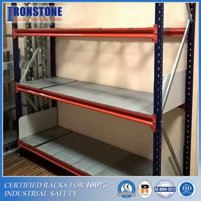 Easily Customized Storage Shelves Warehouse Steel Rack For Industrial Usage