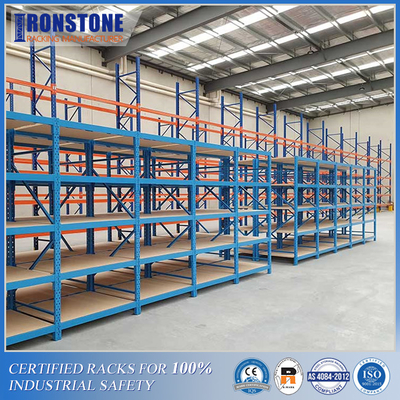 Easily Customized Storage Shelves Warehouse Steel Rack For Industrial Usage