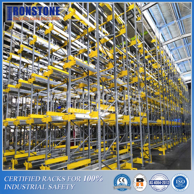 Manufacture Advanced  Pallet Shuttle Metal Warehouse Storage Rack