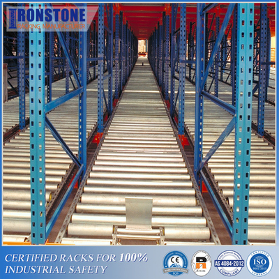 High Efficient Carton Flow Racking With Continuous Inventory Rotation