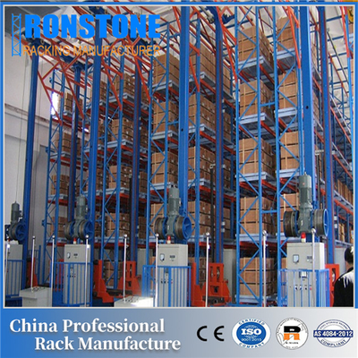 Compact Very Narrow Aisle Industrial Racking For Warehouse Storage