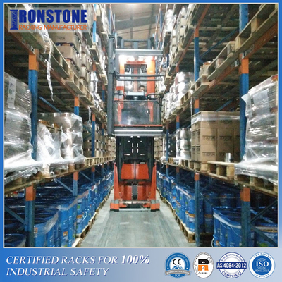 Compact VNA Pallet Racking System With Excellent Cubic Area Utilization