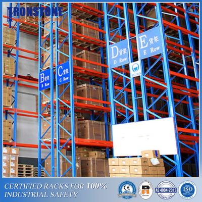 Efficient Space Utilisation VNA Racking System For Warehouse Storage