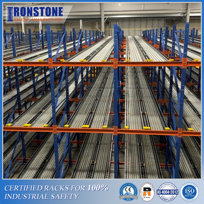 Piece-picking FIFO Carton Flow Racking With Fast Picking Time