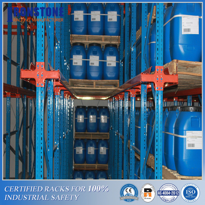 CE Certificated  Detachable Metal  Drive In Pallet Storage Rack System