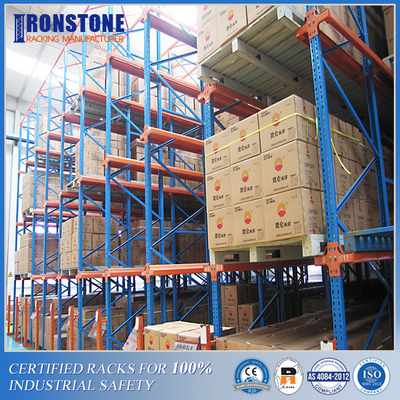 High Performance Industrial Drive-in Pallet Rack For Refrigerated Warehouses