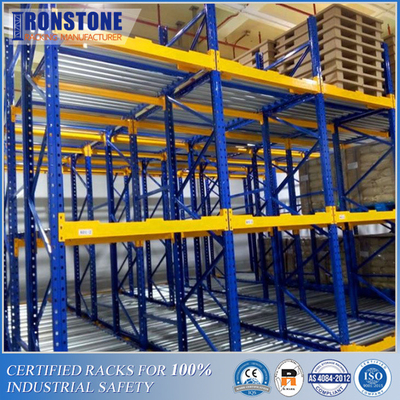 FIFO Automatic Gravity Theory Carton Flow Racking System