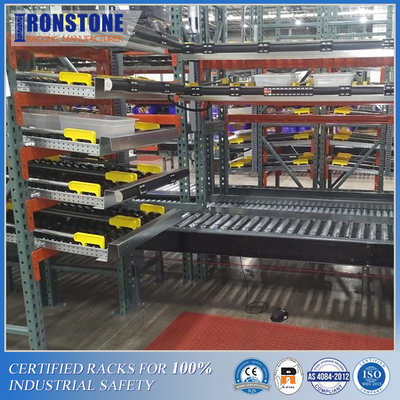 Industrial Gravity-driven Carton Flow Shelf Racking for Convenient Storage