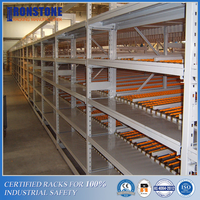 Multi-Level Gravity Carton Flow Logistic Rack For Reducing Damage