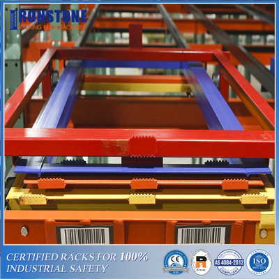 Flexible Push Back Racking For Cold Storage