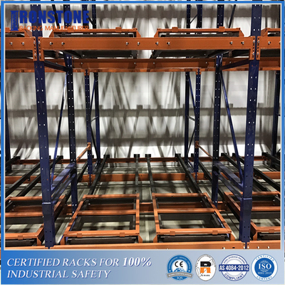 Flexible Push Back Racking For Cold Storage