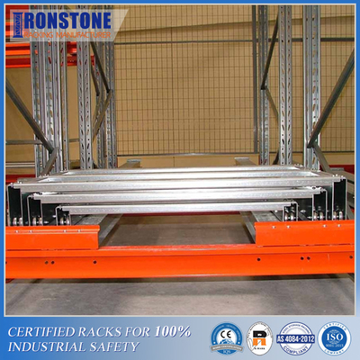 Easy Integrating Gravity Push Back Rack For High Efficient Storage